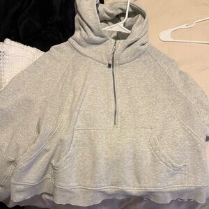 lululemon  Light Gray Scuba Size M/L
